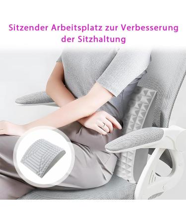 Buy GCFFOM 2-in-1 Neck & Back Extensor - Versatile Stretcher for Neck & Back Pain Relief - Gray - Buy Online on GoSupps.com