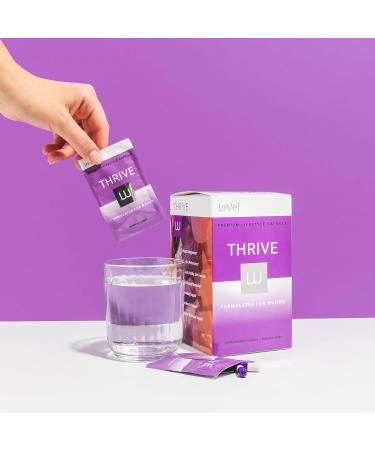 Le-Vel Thrive Premium Vitamins & Minerals Capsules for Women | 60 Capsules | Womens Multivitamin Lifestyle Capsule | Gluten Free | Multi Minerals Supplement | Energy Boost 30 Day Supply - Buy Online on GoSupps.com