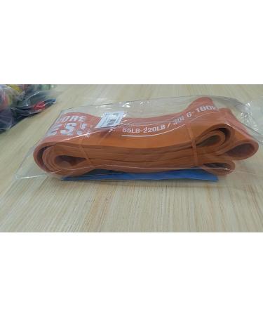 Iron Core Fitness Resistance Bands - Pull Up Assist for Strength Training at Home or Gym - Includes Ebooks and Workout Chart - #7 Orange - Buy Online on GoSupps.com