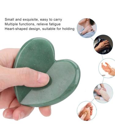 Buy Gua Sha Facial Tool - Greenstone Gua Sha Board for Face & Body Massage | Best Facial Massage Tool for Glowing Skin - Buy Online on GoSupps.com
