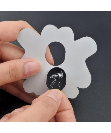 100pcs Pro Almond Stiletto Tips Nail Form Leopard Tiger Giraffe Pattern | C Curve Acrylic UV Gel Nails Builder False Nail Extension Guide Stickers - Peacock Pattern - Buy Online on GoSupps.com