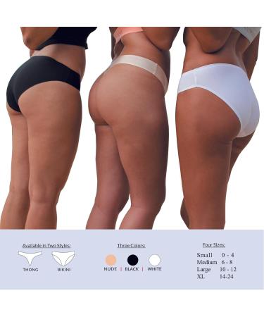 Emergency Panties Kit: Seamless Underwear, Pantyliner, Fresh Wipe - Travel Toiletries, Period & Incontinence Solution - White (Pack of 1) - Buy Online on GoSupps.com