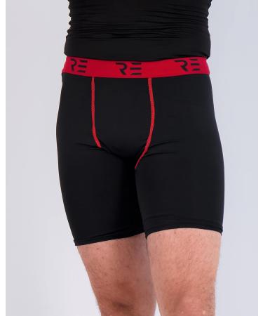 Real Essentials Men's Compression Shorts 5-Pack - Quick Dry Performance Active Underwear - Large Set G - Buy Online on GoSupps.com