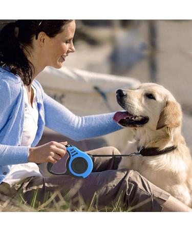 STOUCLA Retractable Dog Leash for Medium & Large Dogs - 5m Anti-Slip Handle Blue | Perfect for Walks & Training - Buy Online on GoSupps.com