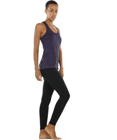 Icyzone Women's Workout Tank Tops - Racerback Athletic Yoga Shirts (Pack of 3) - Royal Blue/Purple/Charcoal - Medium - Buy Online on GoSupps.com