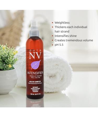 Intensifier Creates Volume & Thicken in Fine & Lifeless Hair Without Adding weight or Hold Made From Natural Vitamins & Minerals. Infused with Keratin Collagen & Argan Oil - Buy Online on GoSupps.com