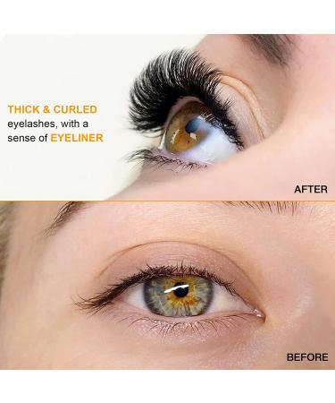 Lash Clusters DIY Eyelash Extensions 72 Clusters | C D Curl B&Q LASH Mega Volume Wispy Individual Lashes | DIY at Home | NM-D-8-16MIX - Buy Online on GoSupps.com