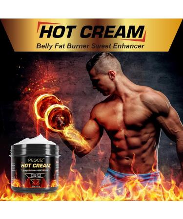 Hot Sweat Cream - Natural Fat Burning & Body Sculpting Cream for Men & Women | Weight Loss Cellulite Treatment for Belly Thighs Legs Arms & Buttocks - Buy Online on GoSupps.com