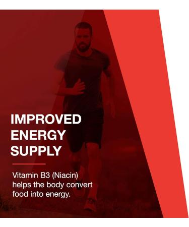 Protocol Niacin 500mg Flush Free - Energy Boosting Vitamin B3 Supplement - 90 Veg Caps - Buy Online on GoSupps.com
