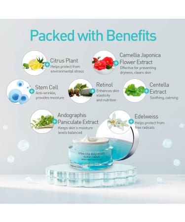 Danique Stem Cell Rejuvenate Super Cream | Premium Korean Skin Care Beauty Booster for Youthful Skin - Buy Online on GoSupps.com