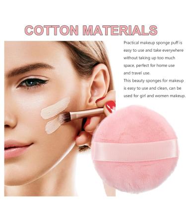 FRCOLOR 4 pcs Makeup Puff Set - Loose Powder Applicators for Flawless Face Makeup | Soft Cotton Pads for Women - Buy Online on GoSupps.com