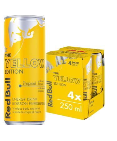 Red Bull Energy Drink Tropical 250ml (4 pack)