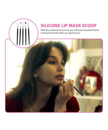 10 Pcs Silicone Eyeshadow & Lipstick Brush Set - Makeup Applicator & Beauty Supply for Flawless Application - Buy Online on GoSupps.com