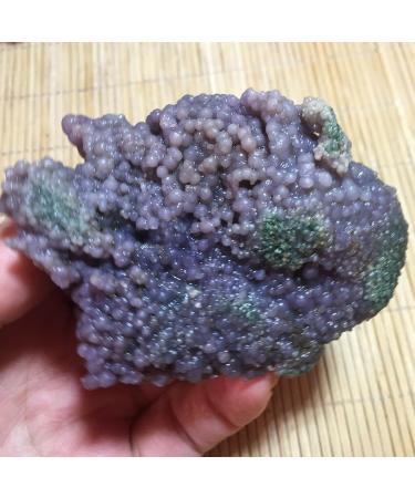 Natural Crystal Rough 160g Natural Grape Agate Chalcedony Crystal Lucky Stone - Buy Online on GoSupps.com