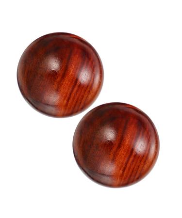 TOVINANNA 6 Stk Schnitzwandwerk Chinese balls for Zen meditation ball Fun the Pleasure Toys Crafts Desktop ornament acupuncture massage ball wooden ornaments rose wood massager