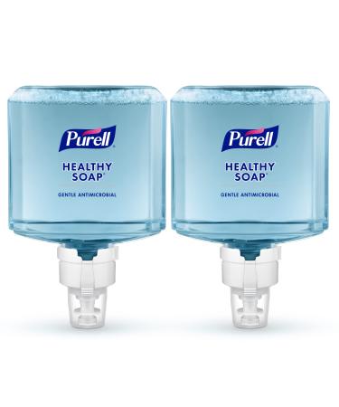 PURELL Brand HEALTHY SOAP 0.5% BAK Antimicrobial Foam Lightly Fragranced 1200 mL Refill for PURELL ES8 Automatic Soap Dispenser (Pack of 2) - 7779-02 - Manufactured by GOJO Inc.