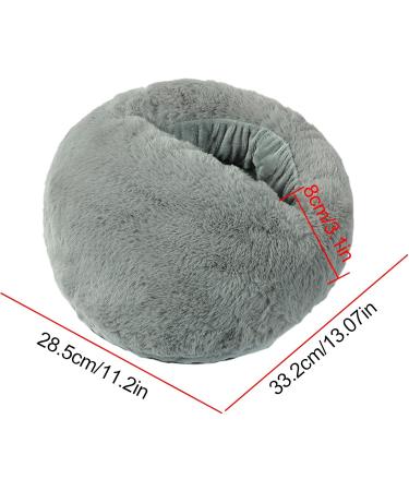 Aally Heated Foot Warmer for Bed | Adjustable Temperature & Time Control | Non-Slip Gray Heating Pillow - Buy Online on GoSupps.com