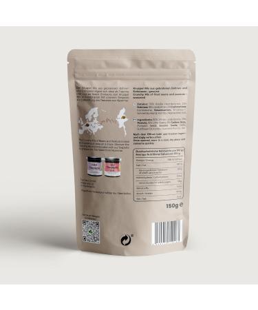  Laphet Laphet Knusper Mix Topping | Spicy Beans & Peanuts High Protein Salad Topping Snacks Nut & Seed Mix (150g) - Buy Online on GoSupps.com