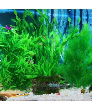 Ctpeng 3-Piece Plastic Aquarium Plants (24-32 cm) | XL Green Aquarium Decoration for Stunning Aquascapes - International Shipping Available - Buy Online on GoSupps.com