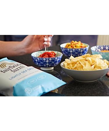 Fairfields Farm Crisps Lightly Sea Salted Hand Cooked Potato Crisps 40g | Pack of 20 - Buy Online on GoSupps.com