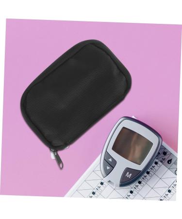 Healvian Zipper Case 2Pcs Blood Meter Storage Bag | Diabetic Supplies Meter Case | Convenient Diabetic Pouch | Zippered Storage Bags - Buy Online on GoSupps.com