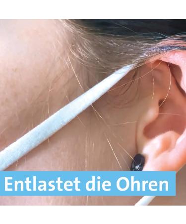 GIMEI Mask Hooks - 10pcs Adjustable Mask Holders for Adults & Children | Anti-Slip Behind Head Extension - Black - Buy Online on GoSupps.com