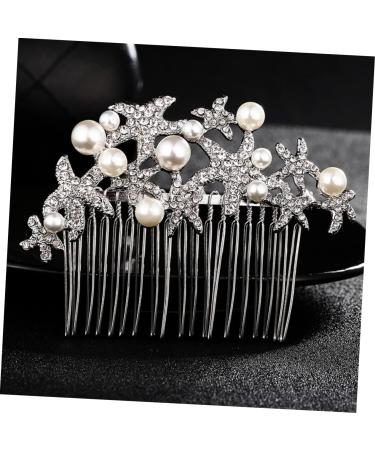 HONMEET Wedding Hair Comb Hair Pearls Hair Teasing Comb Hair Combs for Women Comb for Bridal Wedding Headpiece for Bride Hair Comb for Bride Halloween Hair Comb Rhinestone Hair Comb Tiara - Buy Online on GoSupps.com