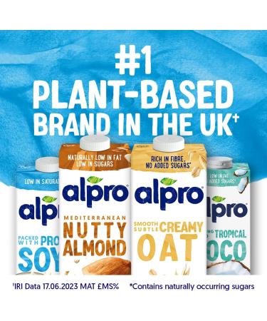Alpro Soya Growing-Up Plant-Based Long Life Drink Vegan & Dairy Free 1L - Buy Online on GoSupps.com