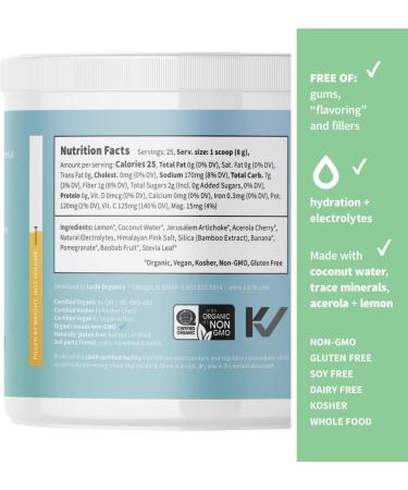 Buy Sprout Living Colorfuel Hydration Powder | Organic Superfoods & Adaptogens for Electrolyte Support | Lemon Citrus Flavor (25 Servings) - International Shipping Available - Buy Online on GoSupps.com