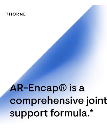 Thorne Joint Support Nutrients (formerly AR-Encap) - Glucosamine and MSM with Curcumin Bromelain and Boswellia for Joint Support - 240 Capsules - 60 Servings - Buy Online on GoSupps.com