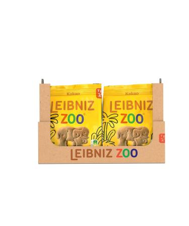 Leibniz Zoo Cocoa Biscuits 12 Pack - Crispy Safari Motifs Large 125g Supply for Sale | International Shipping - Buy Online on GoSupps.com