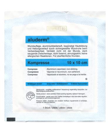 Aluderm compresses 10x10 cm 1 st