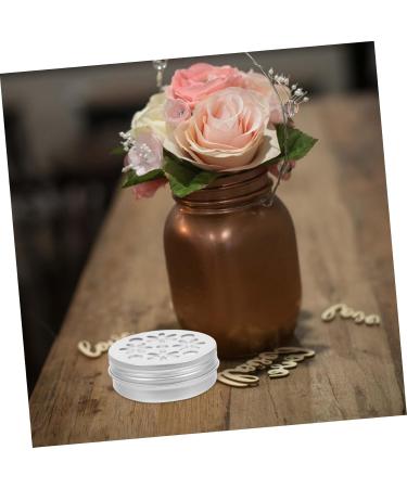 Frcolor Aluminum Candy & Diffuser Box - 10 Pack | 2.6x6.8cm Silver Aluminum Container with Lid for Truffle Oil & Candle Doses - Buy Online on GoSupps.com