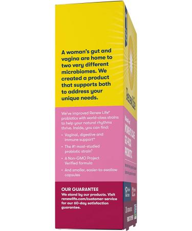 Renew Life Women's Care Probiotic - 15 Billion CFU, 30 Veg Capsules - Buy Online on GoSupps.com