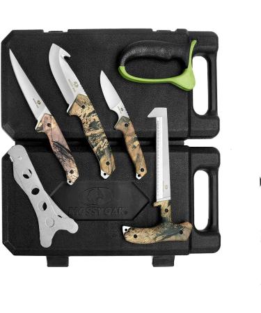 Mossy Oak Hunting Field Dressing Kit - Portable 8-Piece Game Processor Set - Buy Online on GoSupps.com