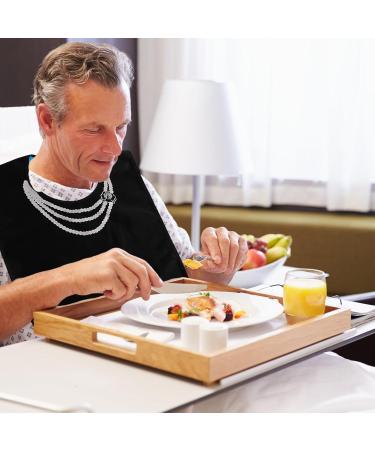 Adult Bibs for Eating - Reusable Feeding Bib with Crumb Catcher - Stylish and Comfortable Adult Bibs for Women and Elderly for Nursing Home Home Care - Buy Online on GoSupps.com