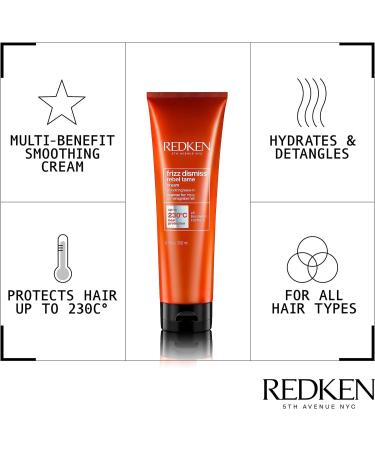 REDKEN Babassu Oil Frizz Dismiss Rebel Tame Heat Protection Smoothing Cream - New Look - Buy Online on GoSupps.com