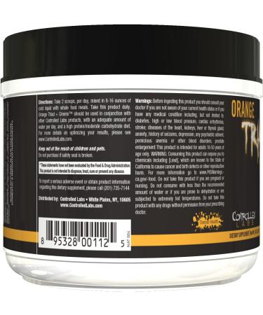 Controlled Labs Orange Triad Plus Greens 30 Servings - Iron Free Multivitamin for Men and Women - Sports Supplement for Overall Health, Digestion, Immune System, and Joint Health - Buy Online on GoSupps.com