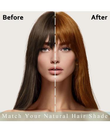 Golden Brown Instant Hair Color Shampoo - 16.90 FL OZ Herbal Coconut Dye for Women & Men - Long-Lasting Easy-to-Use Formula - Buy Online on GoSupps.com