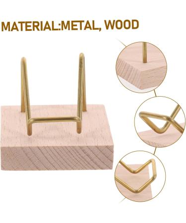 TOYANDONA Decorative Rocks Desktop Stand Jewelry Stand Acrylic Trays for Display Jewlery Holder Clear Acrylic Stands for Display Crystal Ball Holder Home Decor Wood Mineral Decorate 4.9X4.9X4 As Shown - Buy Online on GoSupps.com