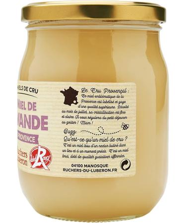 Les Ruchers du Luberon - Lavender Honey PGI/Red Label 750 g - French Raw Honey - Natural - Unfiltered - Naturally Cre - Buy Online on GoSupps.com