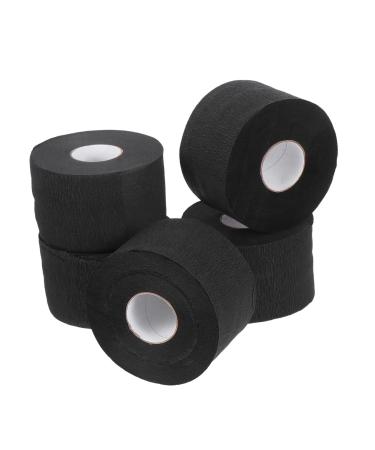 Beavorty 5 Rollen Neckwickel Neckwicken Friseur Neck paper haircut stripes ne fo son ne fo uing a faucet neck-covering papers salon accessory his donor neck protection