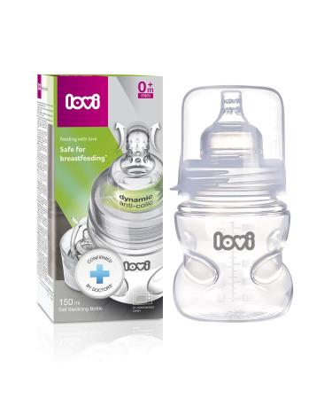 LOVI Baby Bottle Self-Sterilizing 150ml - 0+ Months BPA Free Preserves Sucking Reflex International Shipping Available - Buy Online on GoSupps.com