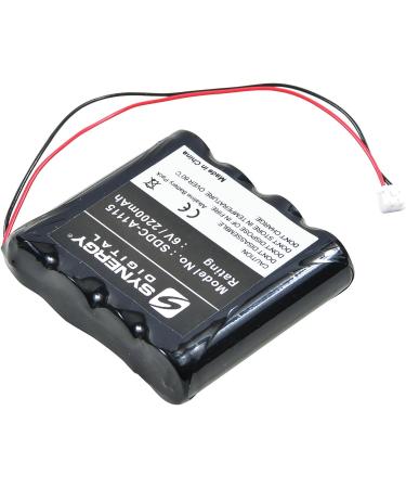 Synergy Digital Door Lock Batteries - Compatible with Saflok A28110 & X-GAA-FC42 - 6V Alkaline 2200 mAh - 5-Pack Combo - Buy Online on GoSupps.com