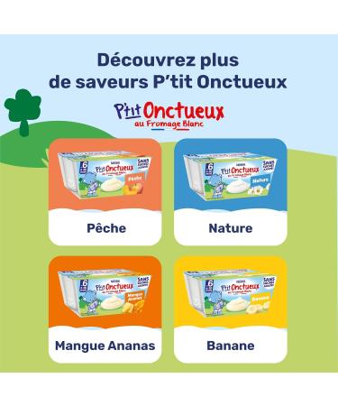 Nestl B b - P'tit onctueux Pomme sans sucres ajout s - d s 6 mois - 4 x 90g (Lot de 4) 4x90g (Lot de 4) - Buy Online on GoSupps.com
