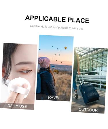 FOMIYES 4 Pcs Powder Puff Case Loose Powder Containers with Sifter Travel Cosmetic Containers 1 g (Pack of 1) Pinkx2pcs - Buy Online on GoSupps.com