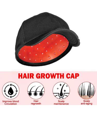 Hair Growth Hat Hair Growth Cap Three-Band LED Technology Full Scalp Treatment and Promote Hair Regrowth for Men and Women - Buy Online on GoSupps.com