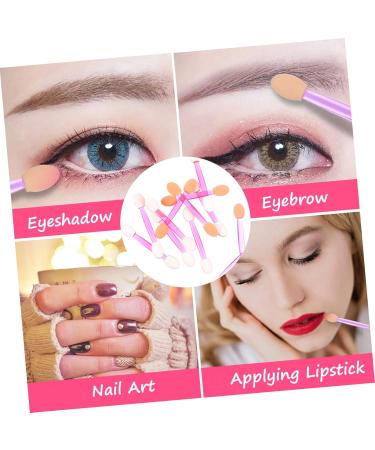 DRESSOOS 80pcs Sponge Makeup Stick Makeup Brush Eyeshadow Makeup Eye Shadow Brush Eye Shadow Sponge Non Latex - Buy Online on GoSupps.com