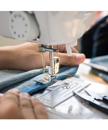 Magnetic Seam Guide Set for Sewing Machine - 8 Pcs, 4 Models - Adjustable Presser Foot, Seam Allowance Ruler, MG1 - Universal Fit - Buy Online on GoSupps.com