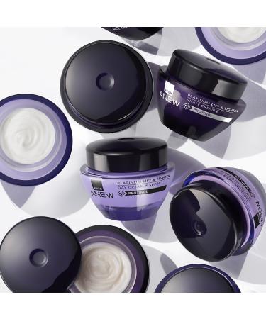  Avon AVON Anew Platinum SPF 20 Day Cream with Lifting Effect - Formulated with ProtinolTM - Firms and Protects Skin Against Signs of Ageing - 50ml - Buy Online on GoSupps.com